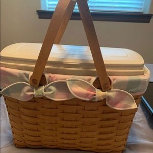 Longaberger Magazine Personal Organizer Liner